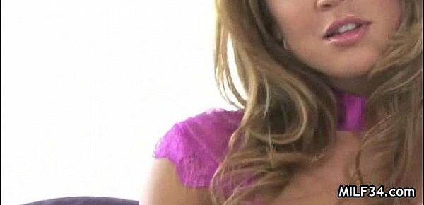  Stressed out MILF with a SEXY body gets a happy ending massage